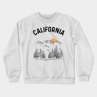 California State Vintage Retro Crewneck Sweatshirt